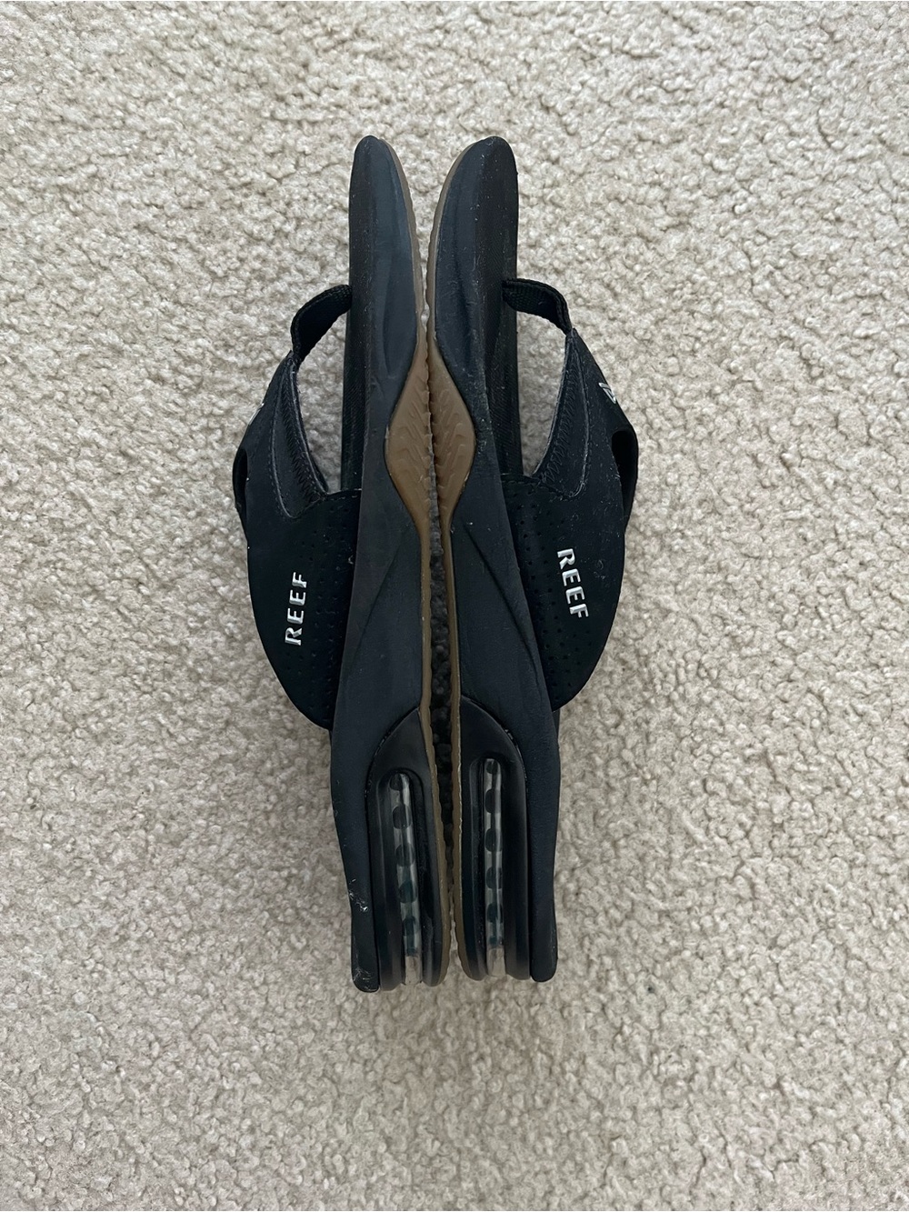Reef Fanning Flip Flop with Bottle Opener Black Size 10 Men’s - Picture 3 of 7